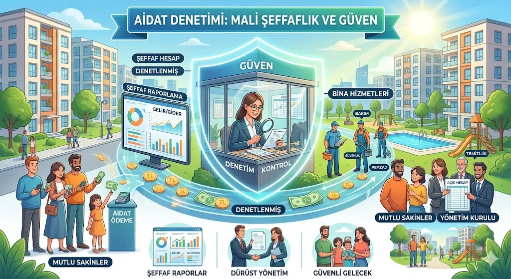 Komşuluk Huzurunun Finansal Güvencesi: Aidat Denetimi Neden ve Nasıl Yapılmalıdır?
